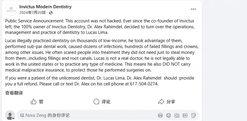 Invictus Modern Dentistry – Det værste af de amerikanske tandklinikker